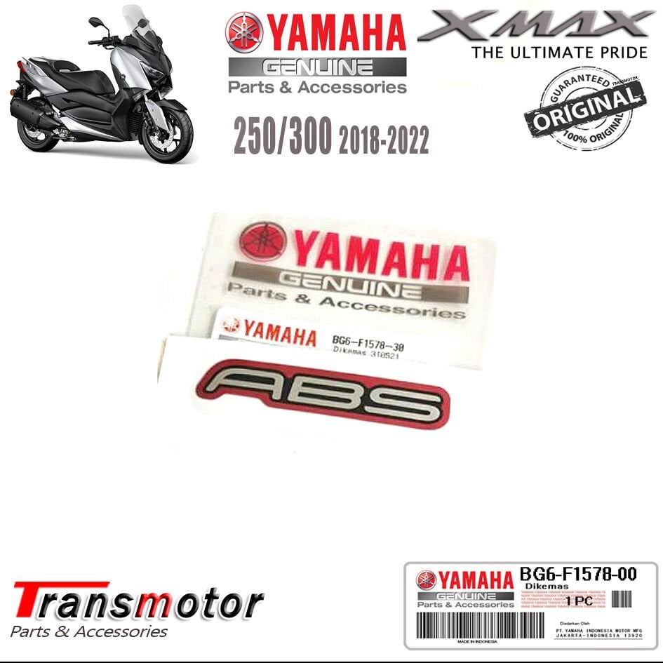 Orijinal Xmax Ironmax Techmax 250/300 2018-2024 Abs Sticker Logo