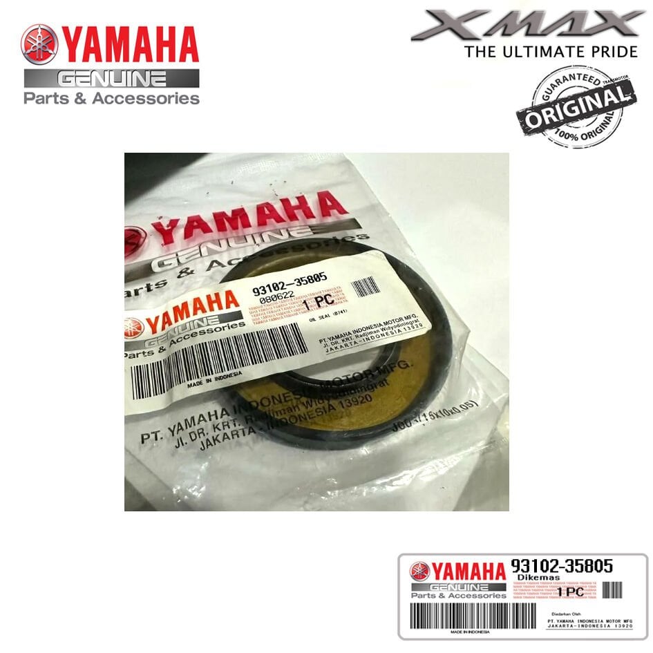 Orijinal Xmax Ironmax Techmax 2018-2025 Krank Yağ Keçesi