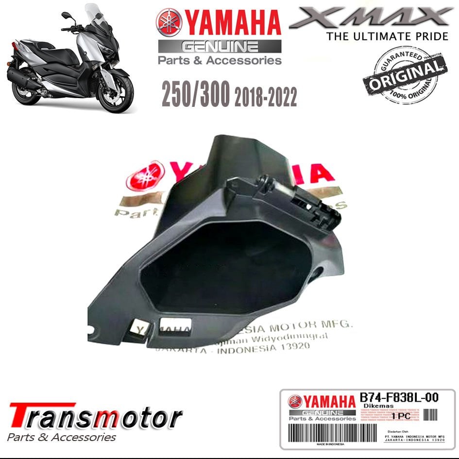 Orijinal Xmax Ironmax Techmax 250/300/400 2018-2022 Torpido Sol İç Kutu