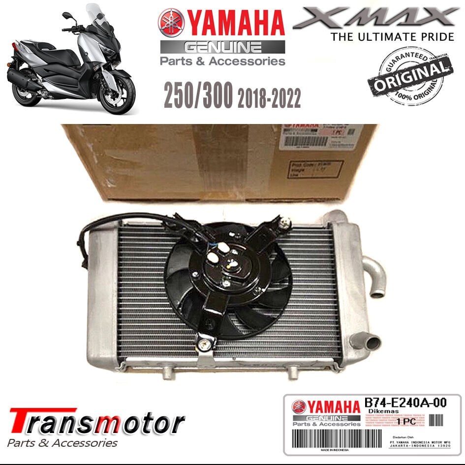 Orijinal XMAX 250/300/400 Techmax 2018-2024 Radyatör Komple Fanlı
