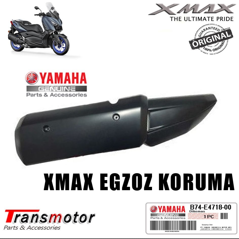 Orijinal Xmax Ironmax Techmax 250/300 2018-2024 Egzoz Koruma