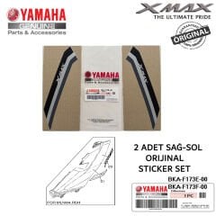 Orijinal Xmax Techmax 250/300 2023-2026 Grenaj Kuyruk Sticker Seti