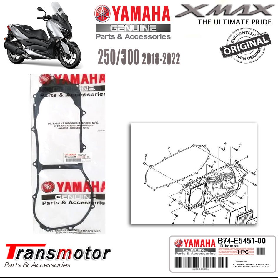 Orijinal Xmax Ironmax Techmax 250/300 2018-2024 Karter Krank Kapak Contası