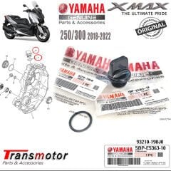 Orijinal Xmax Ironmax Techmax 250/300 2018-2024  Motor Yağ Dolum Tapa Ve Contası