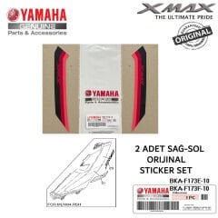 Orijinal Xmax Techmax 250/300 2023-2026 Grenaj Kuyruk Sticker Seti