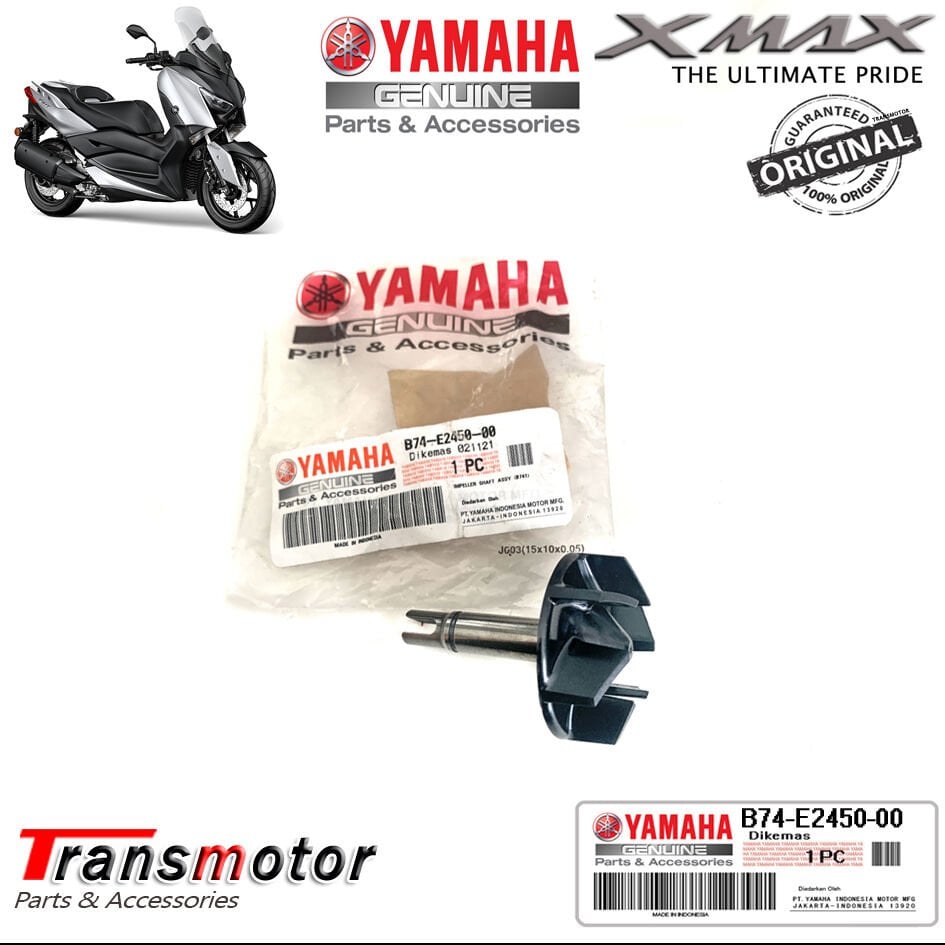 Orijinal Xmax Ironmax Techmax 2018-2025 Devir Daim Su Pompa Pervanesi