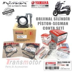 Orijinal NMAX 155 2021-2024 Silindir Piston Segman Conta Seti