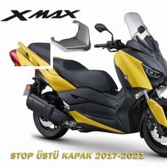 Xmax 125/250/300/400 2018-2022 Stop Üstü Orijinal Kapak Gri