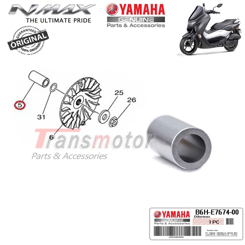 Orijinal NMAX 125/155 2021-2026 Ön Hareketli Kasnak Burcu