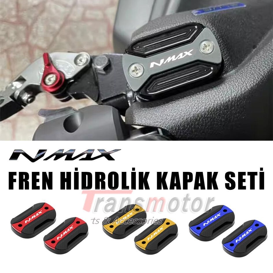 Nmax 125/155 2015-2025 Fren Hidrolik Cnc Kapak Seti