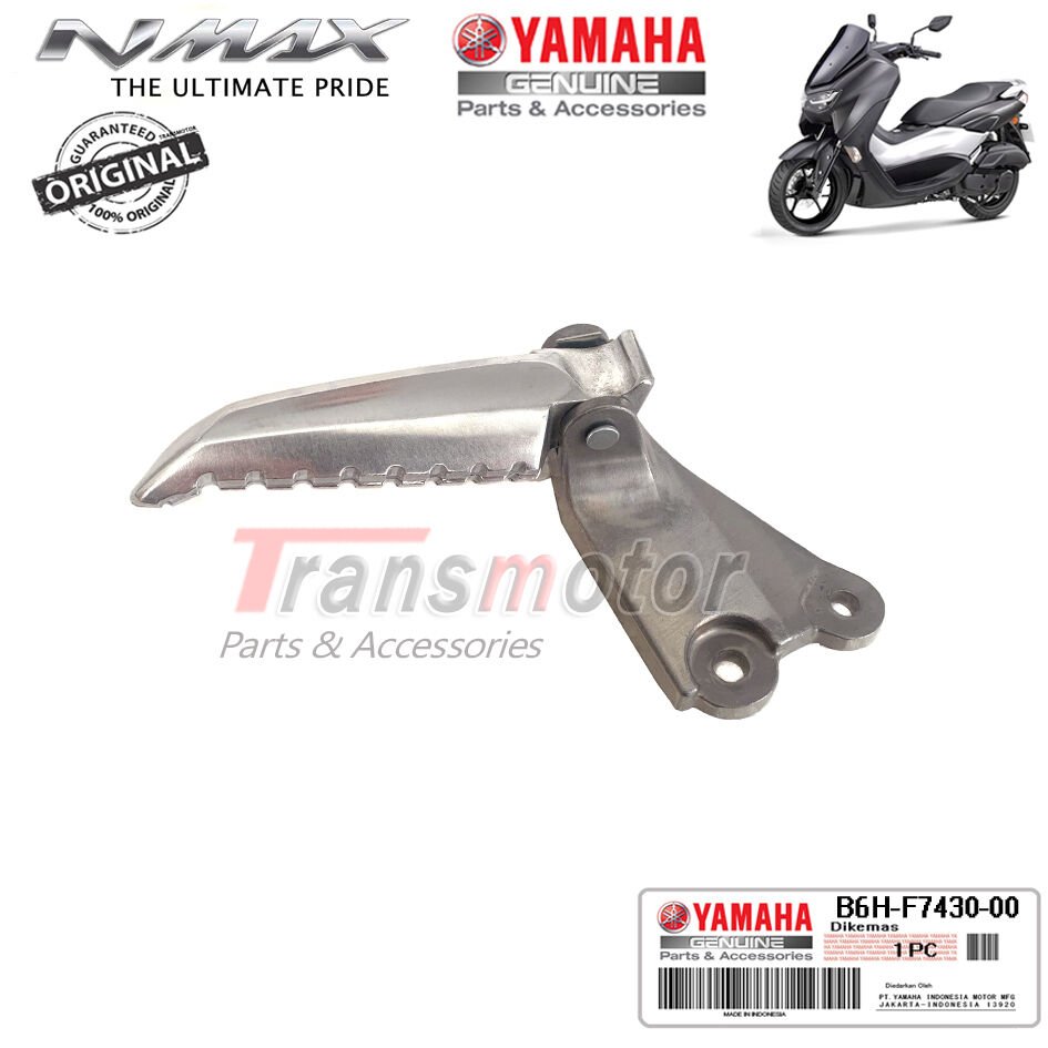 Orijinal NMAX 125/155 2021-2026 Sol Arka Yolcu Basamak Komple Braketli Set