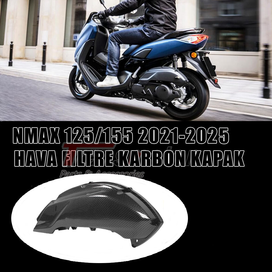 Nmax 125/155 2021-2026 Hava Filtre Karbon Kapak