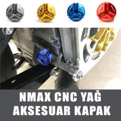 Nmax 125/155 2015-2025 Yağ Seviye Cnc Aksesuar Renkli Kapak
