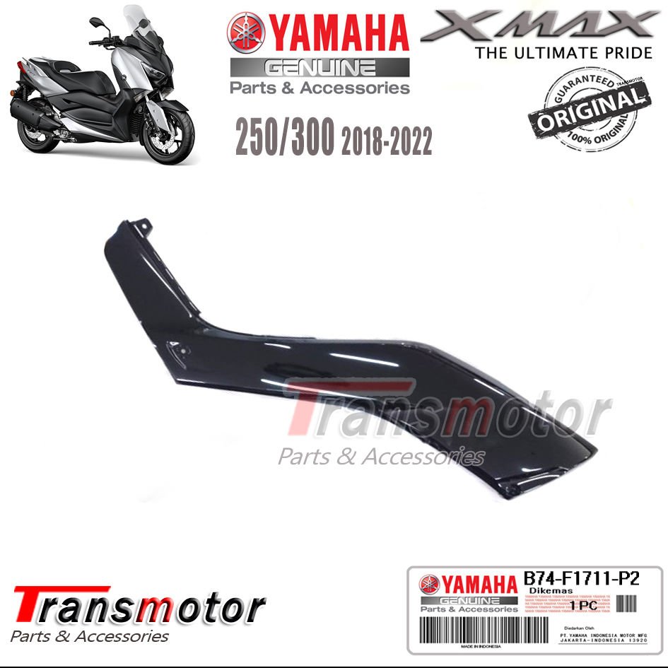 Orijinal Xmax Ironmax 250/300 2018-2022 Depo Sol Yan Grenaj Parlak Siyah