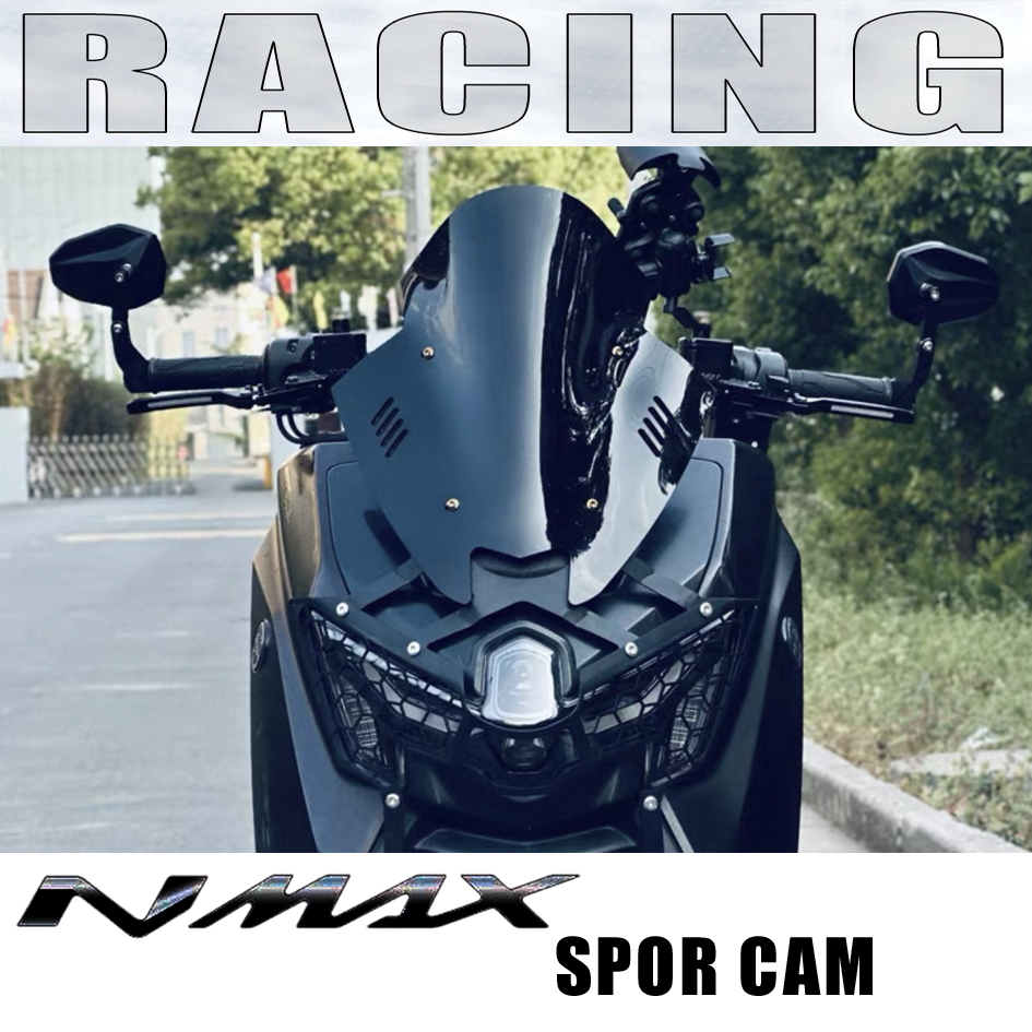Nmax Techmax 125/155 2025-2026 Racing Model Siperlik Spor Cam