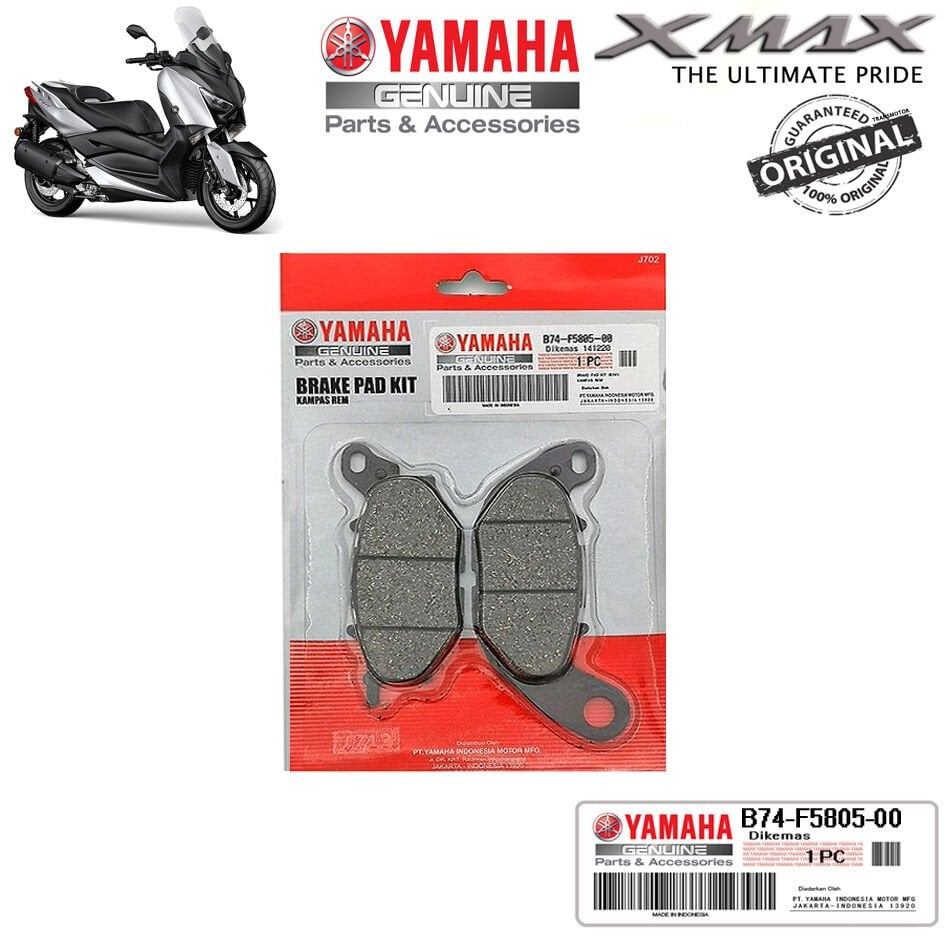 Orijinal Xmax Ironmax Techmax 125/250/300 2018-2025 Ön Fren Balatası