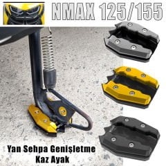 Nmax 125/155 2015-2026 Yan Sehpa Genişletici Cnc Kaz Ayak