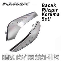 Nmax 125/155 2021-2024 Bacak Rüzgar Koruma Seti Açık Füme