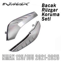 Nmax 125/155 2021-2024 Bacak Rüzgar Koruma Seti Açık Füme