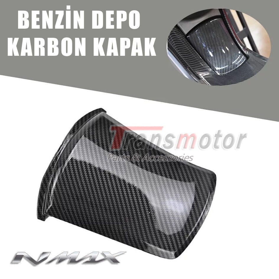 Nmax Techmax 125/155 2025-2026 Benzin Depo Karbon Kapak