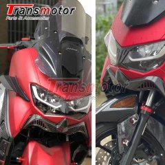 Nmax 125/155 2021-2025 Far Altı Winglet Spoyler Siyah