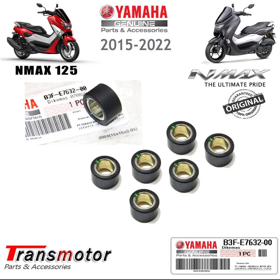 Orijinal NMAX 125 2015-2024 6 Ad. Baga Ağırlık Seti