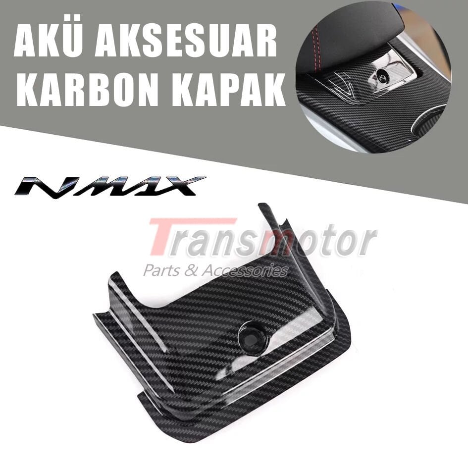 Nmax Techmax 125/155 2025-2026 Akü Karbon Kapak
