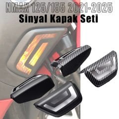 Nmax 125/155 Sinyal Aksesuar Kapak Seti 2021-2024 Karbon