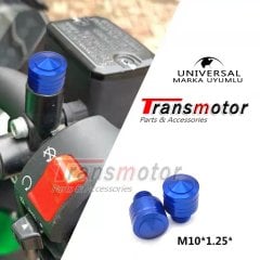 Nmax 125/155 Ayna Kapatma Vida Seti 2021-2024 10mm Ters-Düz Diş Titanyum