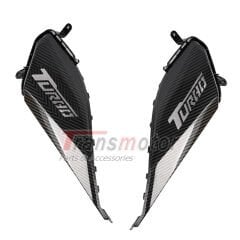 Nmax Techmax 125/155 2025-2026 Sele Altı Yan Aksesuar Karbon Koruma Kapak Seti