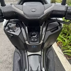 Nmax Techmax 125/155 2025-2026 Direksiyon Aksesuar Karbon Kapak