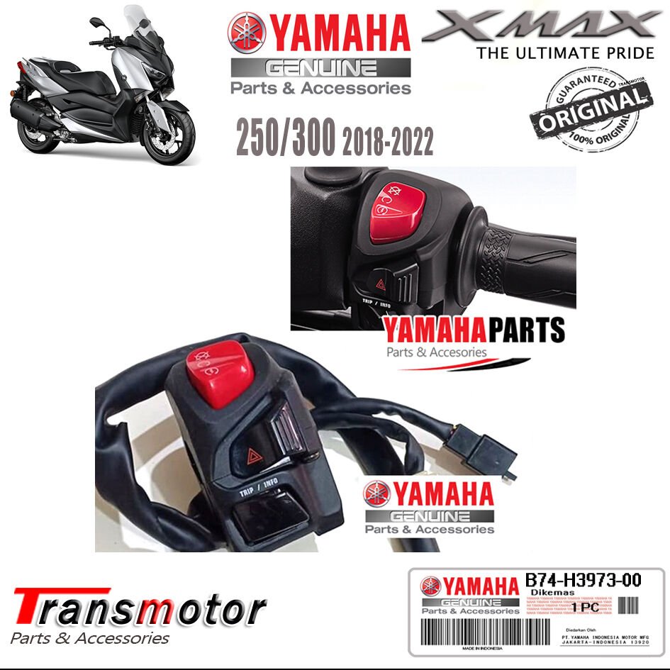 Orijinal Xmax Ironmax Techmax 250/300 2018-2022 Sağ Kumanda Kütük Seti