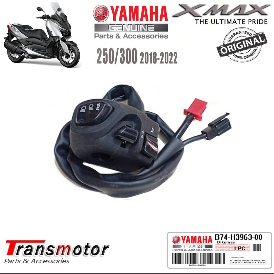 Orijinal Xmax Ironmax Techmax 250/300 2018-2022 Sol Kumanda Kütük Seti