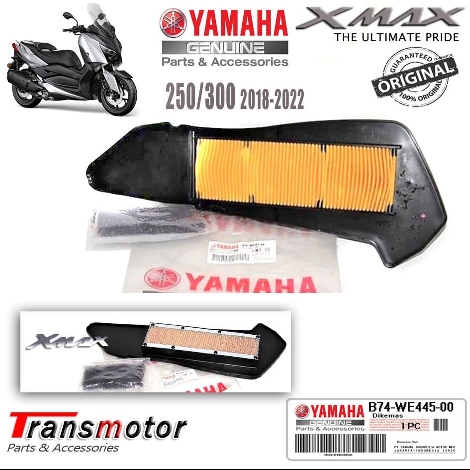 Orijinal Xmax Ironmax Techmax 250/300 2018-2026 Xmax Hava Filtresi