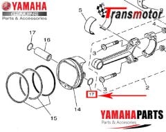 Orijinal XMAX 250/300 Perno Segmanı