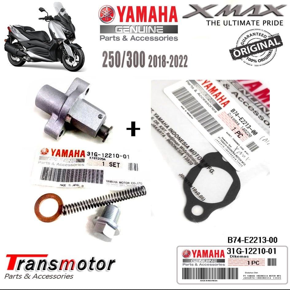 Orijinal XMAX 250/300 2018-2024 Eksantrik Otomatik Zincir Gergi Tansiyoner Ve Contası