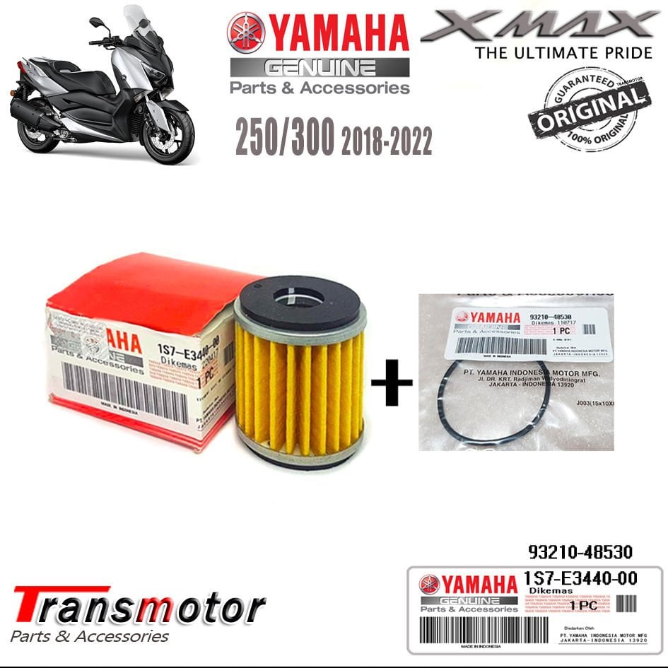 Orijinal XMAX 250/300 2018-2022 Yağ Filtresi ve Contası Dahil