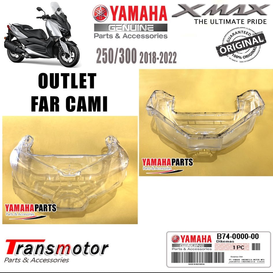 Orijinal XMAX 125/250/300/400 2018-2022 Far Camı Outlet