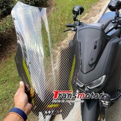 Nmax 125/155 2021-2025 Karbon Detay Spor Cam Açık Füme