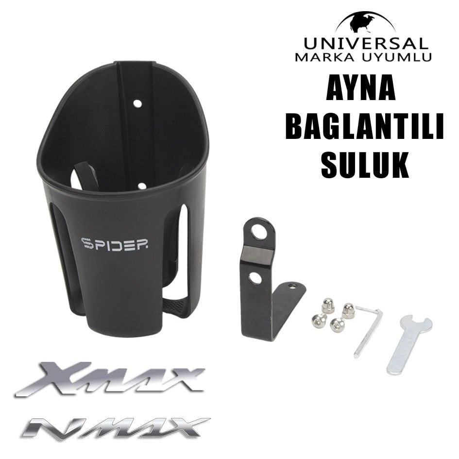 Yamaha Nmax Xmax Universal Ayna Bağlantılı Çok Amaçlı Suluk