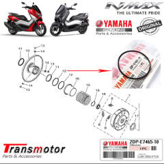 Orijinal NMAX 125/155 Arka Varyatör Oynar Yanak Oring Conta