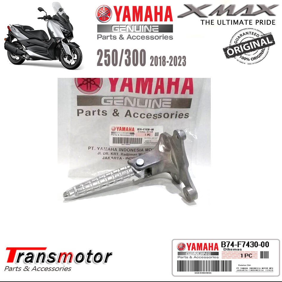 Orijinal Xmax Ironmax Techmax 250/300 2018-2024 Sol Arka Yolcu Basamak Komple