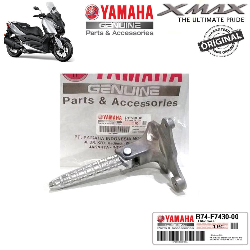 Orijinal Xmax Ironmax Techmax 250/300 2018-2025 Sol Arka Yolcu Basamak Komple