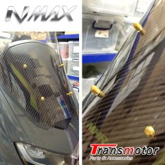 Nmax 125/155 2015-2024 Cam Vida ve Bağlantı Somun Seti Siyah