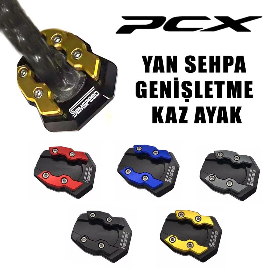 Honda PCX 125 2021-2026 Yan Sehpa Genişletme Kaz Ayak