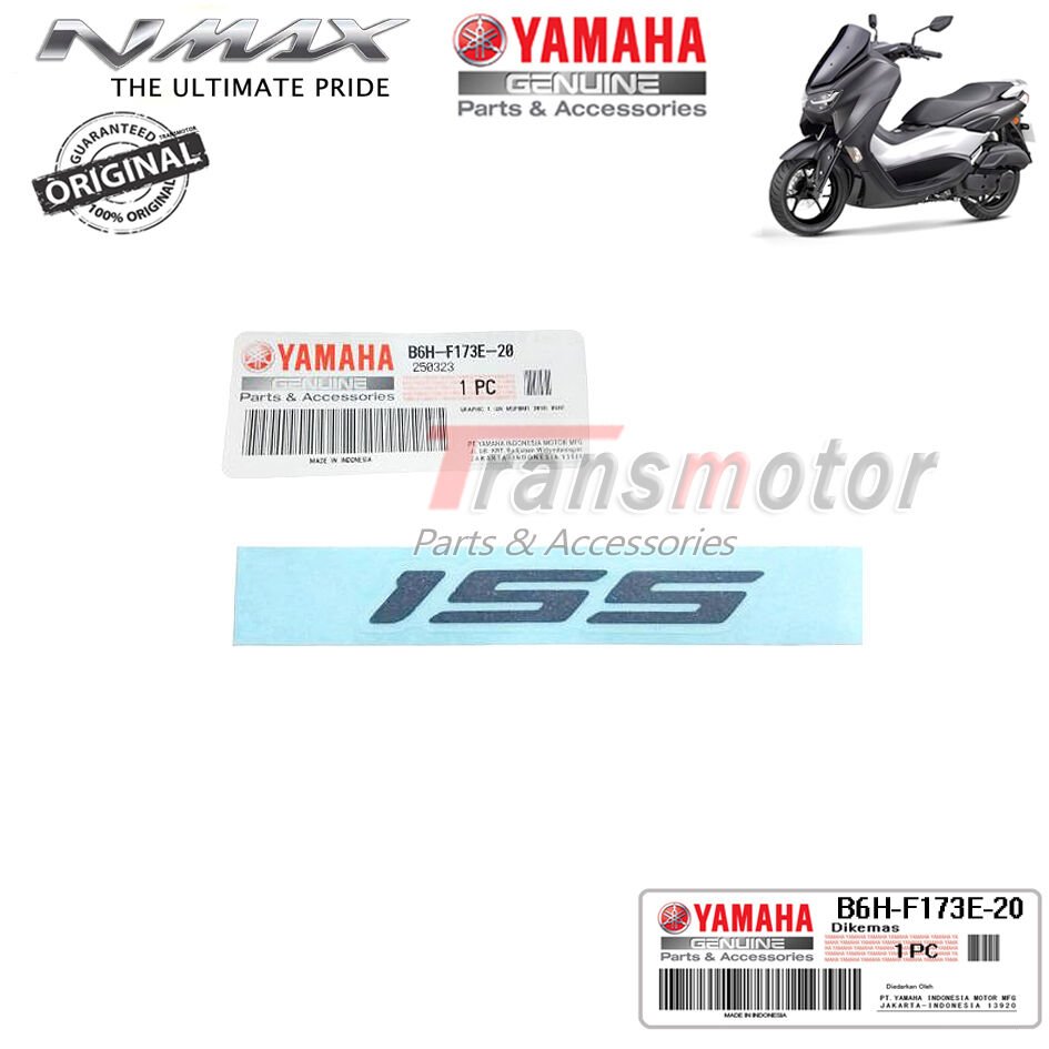 Orijinal NMAX 155 2021-2024 Logo Sticker Amblem