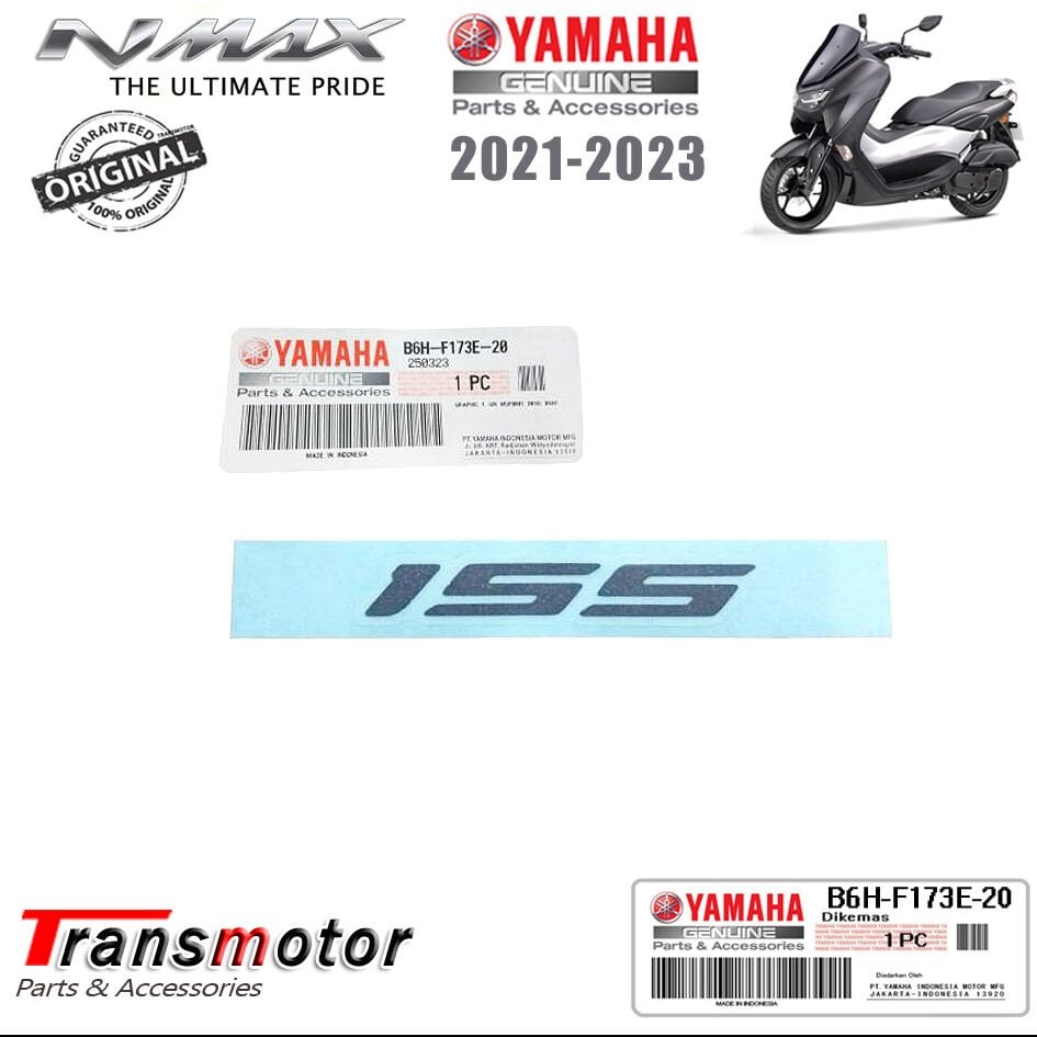 Orijinal NMAX 155 2021-2024 Logo Sticker Amblem