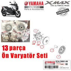 Orijinal Xmax Ironmax Techmax 2018-2025 Ön Varyatör Seti 13 Parça