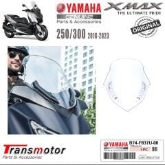 Orijinal Xmax Ironmax Techmax 2018-2022 Siperlik Cam Şeffaf