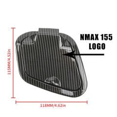Nmax 125/155 2021-2024 Torpido Kapağı Aç-Kapa Nmax 155 Logolu Mat Siyah